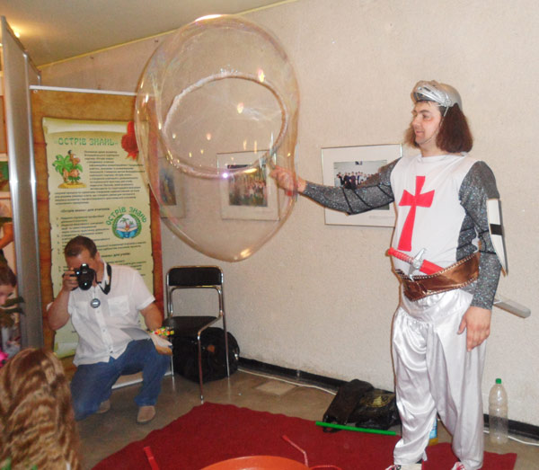 мыльные пузыри