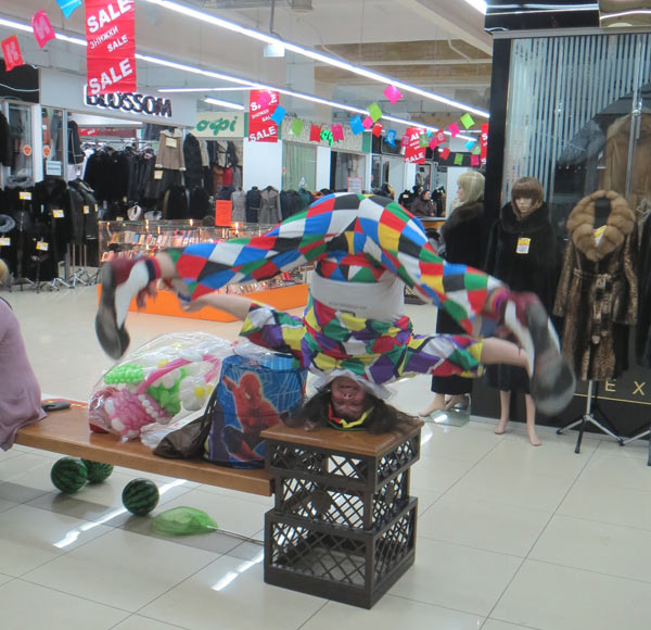 стойка на голове