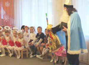 Святой Николай в детском садике
