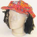 шляпа клоунская с париком